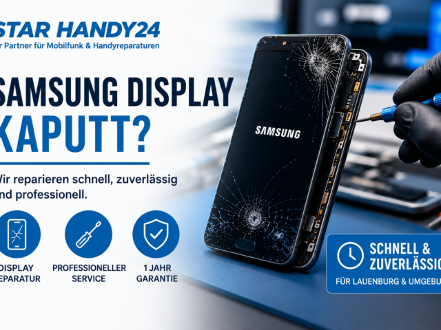 Samsung Display kaputt in Lauenburg: Diagnose, Reparatur und schnelle Hilfe bei Star Handy24
